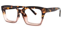 Grover Tortoise Rechteckige Brille1