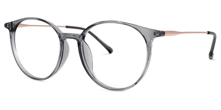 Ohnicio Grau Rund Brille