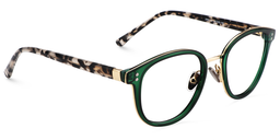 Matthew Grün Rund Brille2