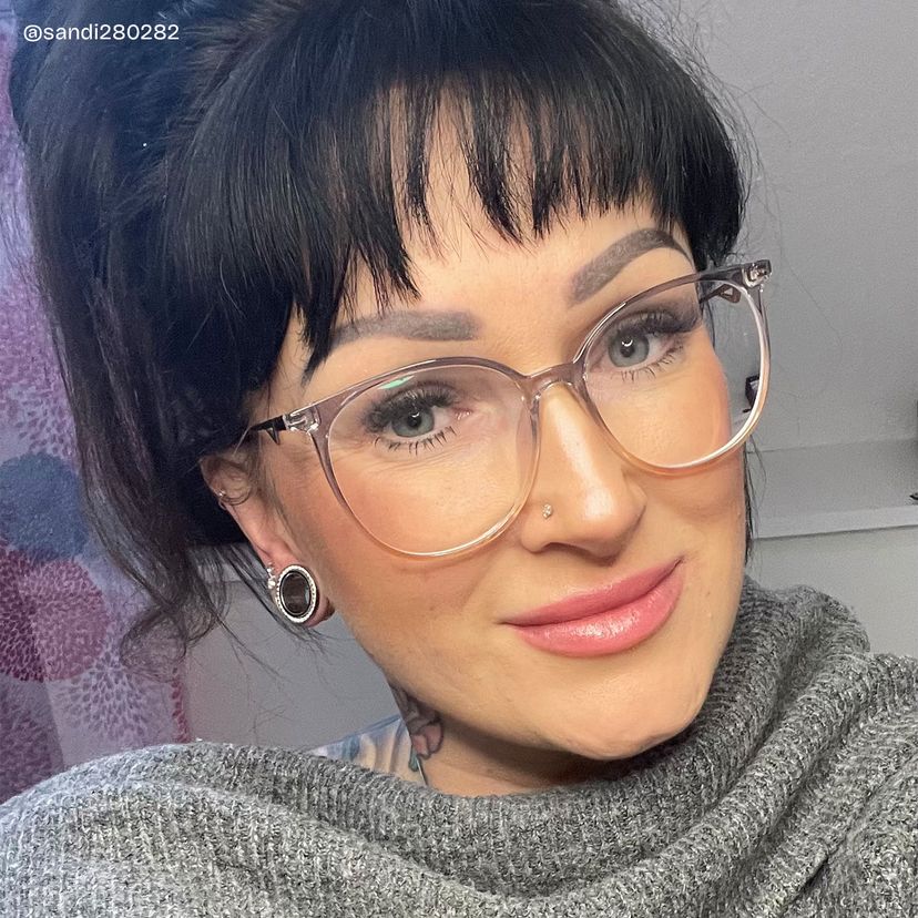 Babbage Grau Rund Brille