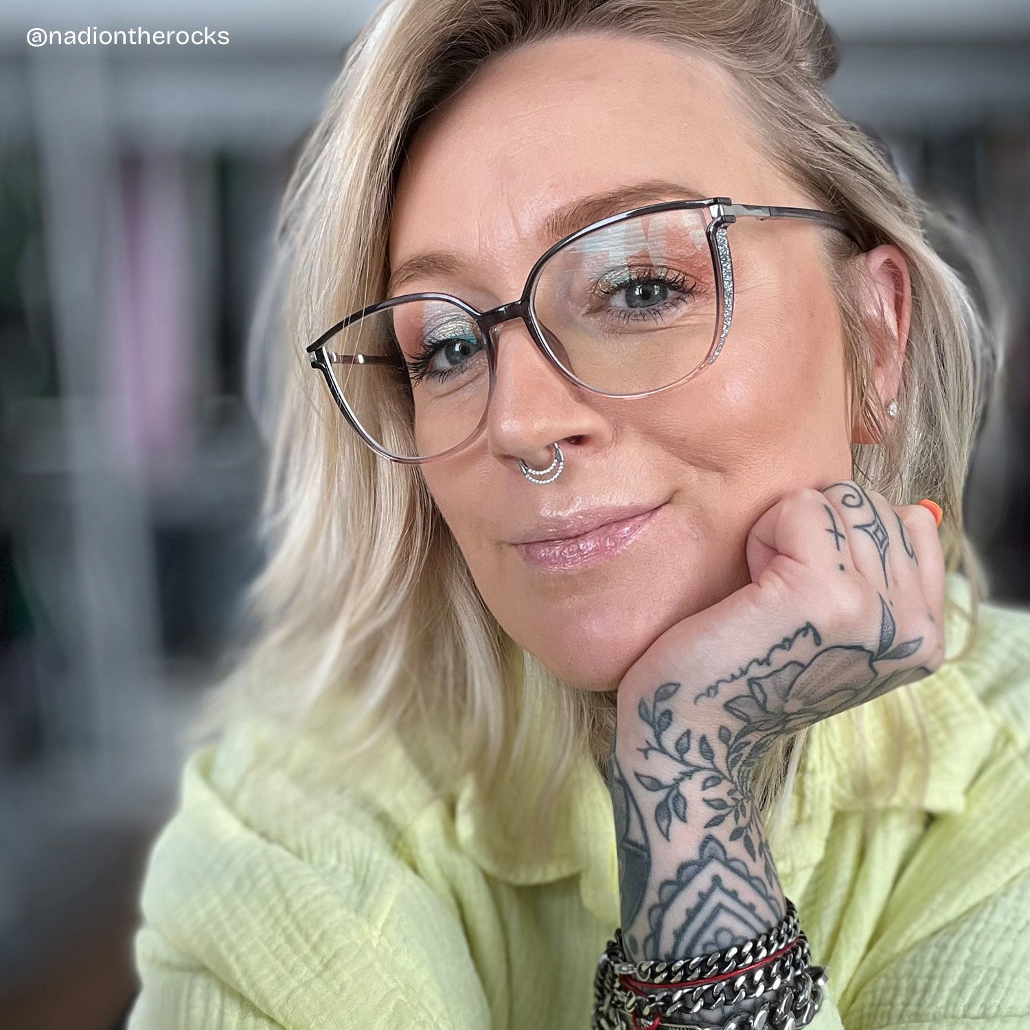 Walden Grau Cateye Brille8