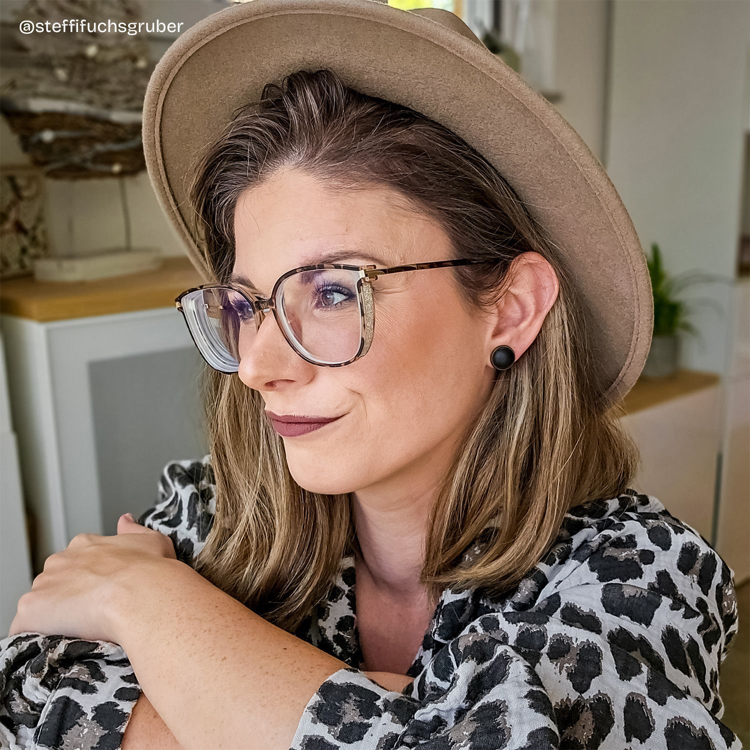 Walden Braun-Tortoise Cateye Brille12