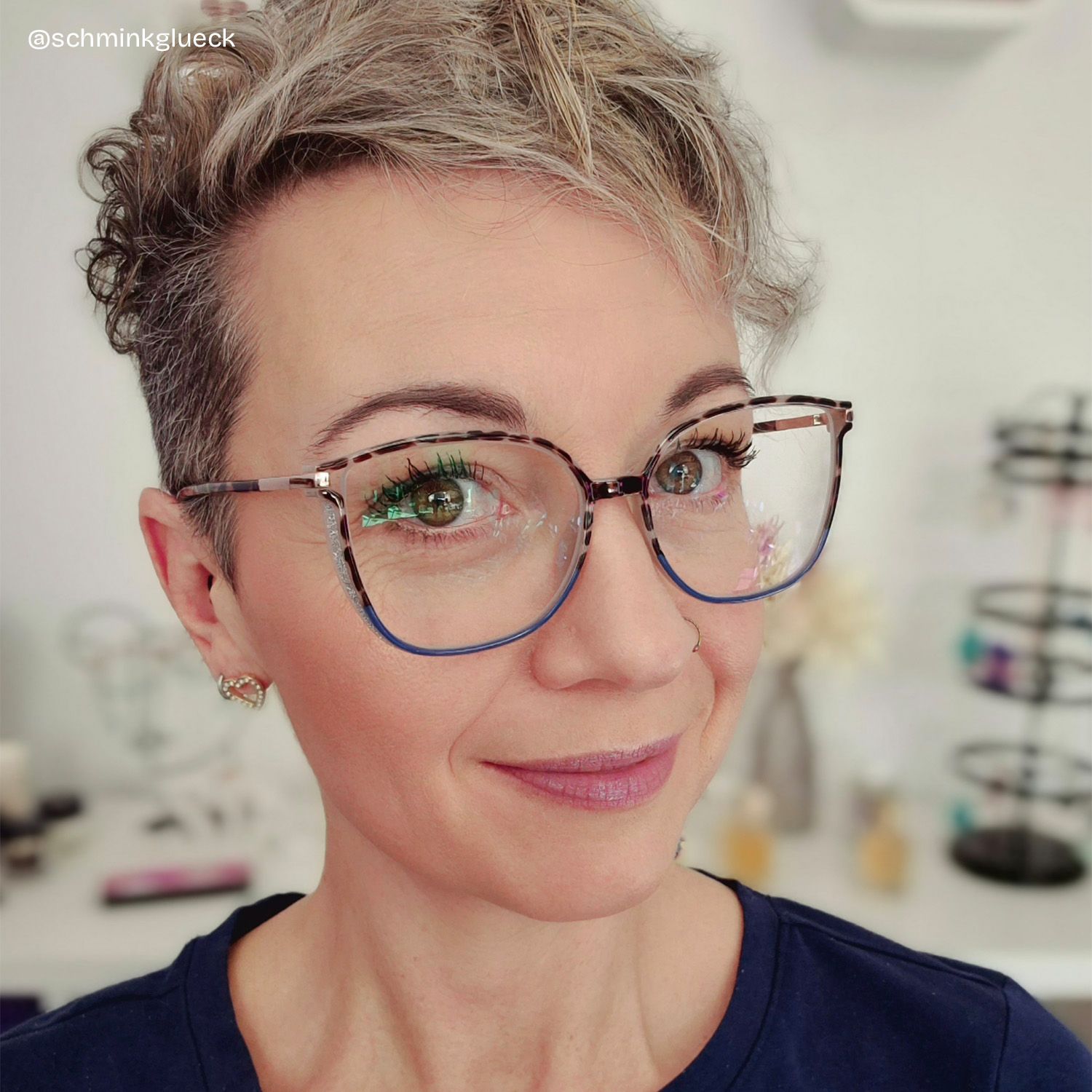 Walden Schwarz-Tortoise Cateye Brille7