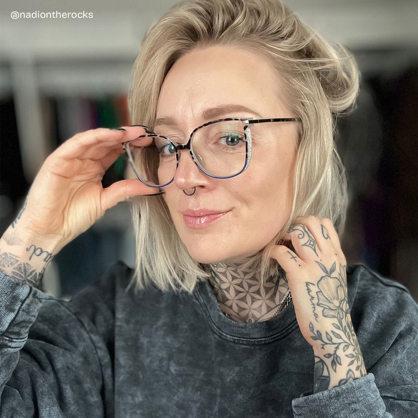 Walden Schwarz-Tortoise Quadratisch Brille
