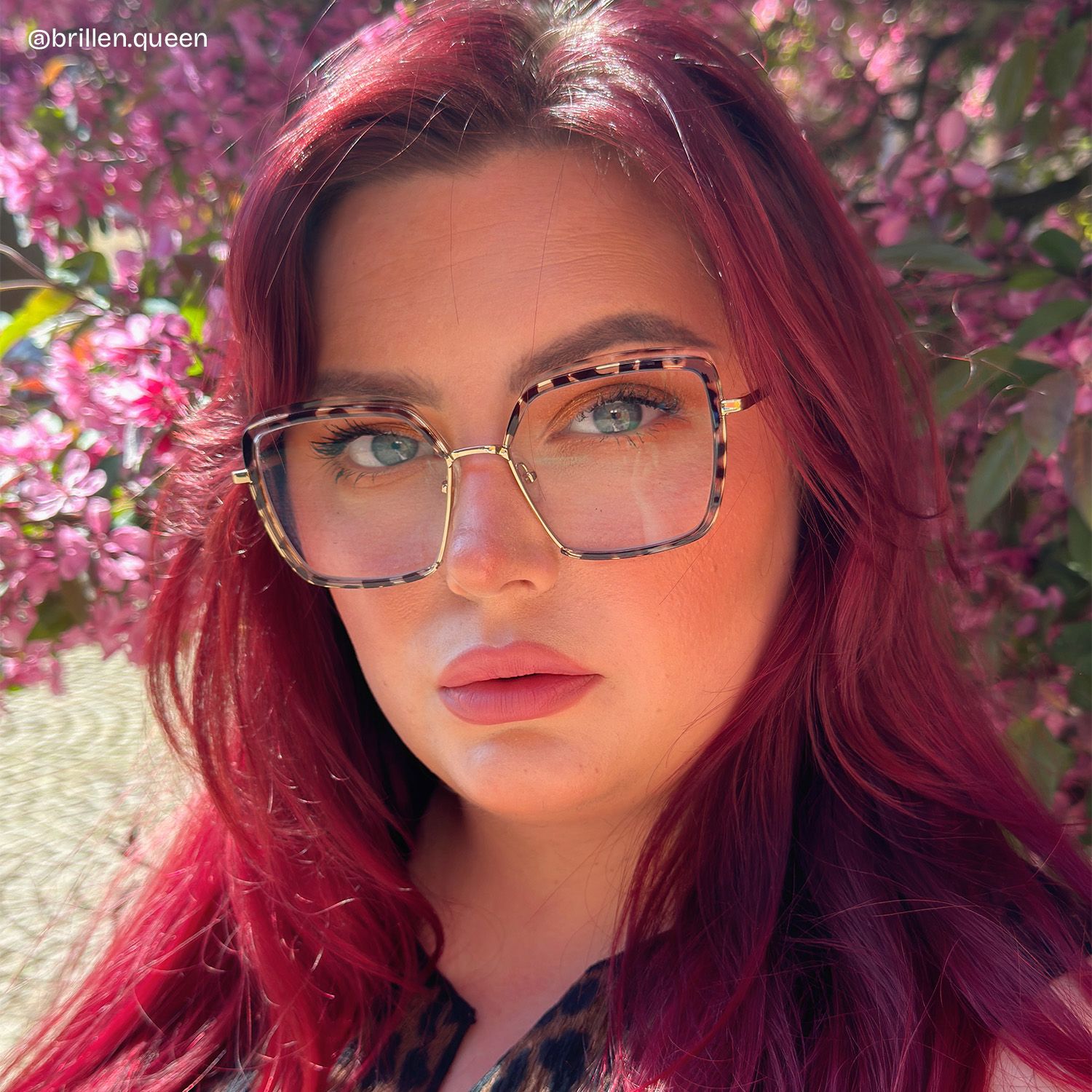 Chris Schwarz-Tortoise Geometrisch Brille5