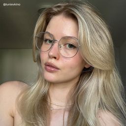 Qusay Silber Rund Brille8