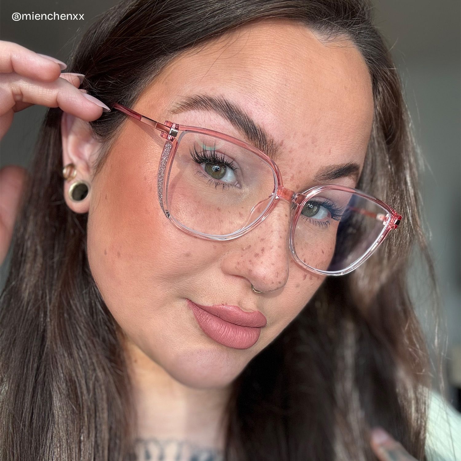 Walden Rosa Cateye Brille6