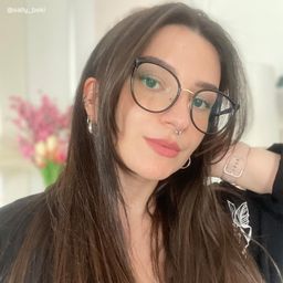Zabrina Schwarz Cateye Brille8