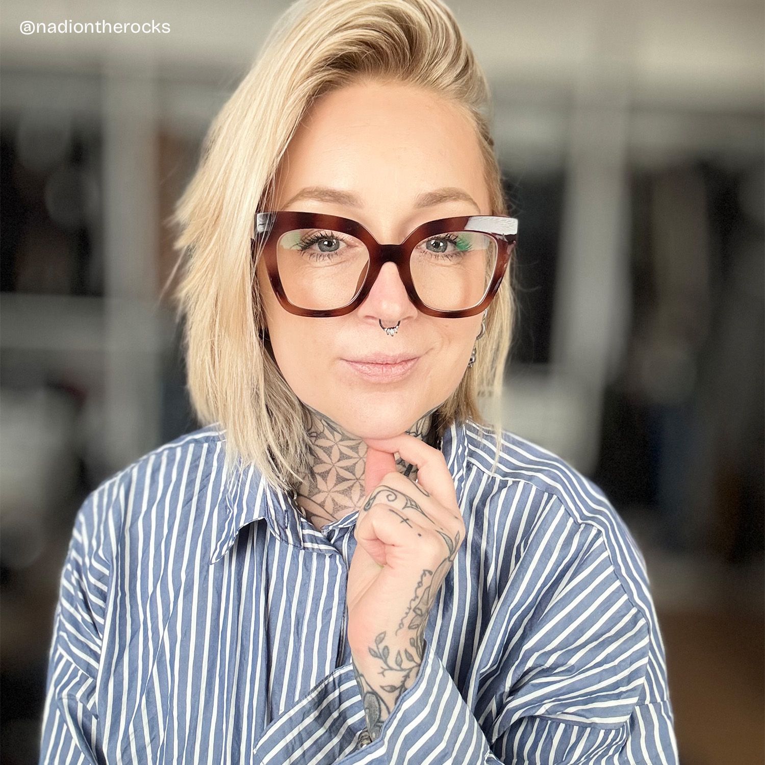 Malcolm Bernstein Quadratische Brille7