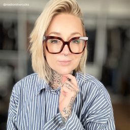 Malcolm Bernstein Quadratische Brille7