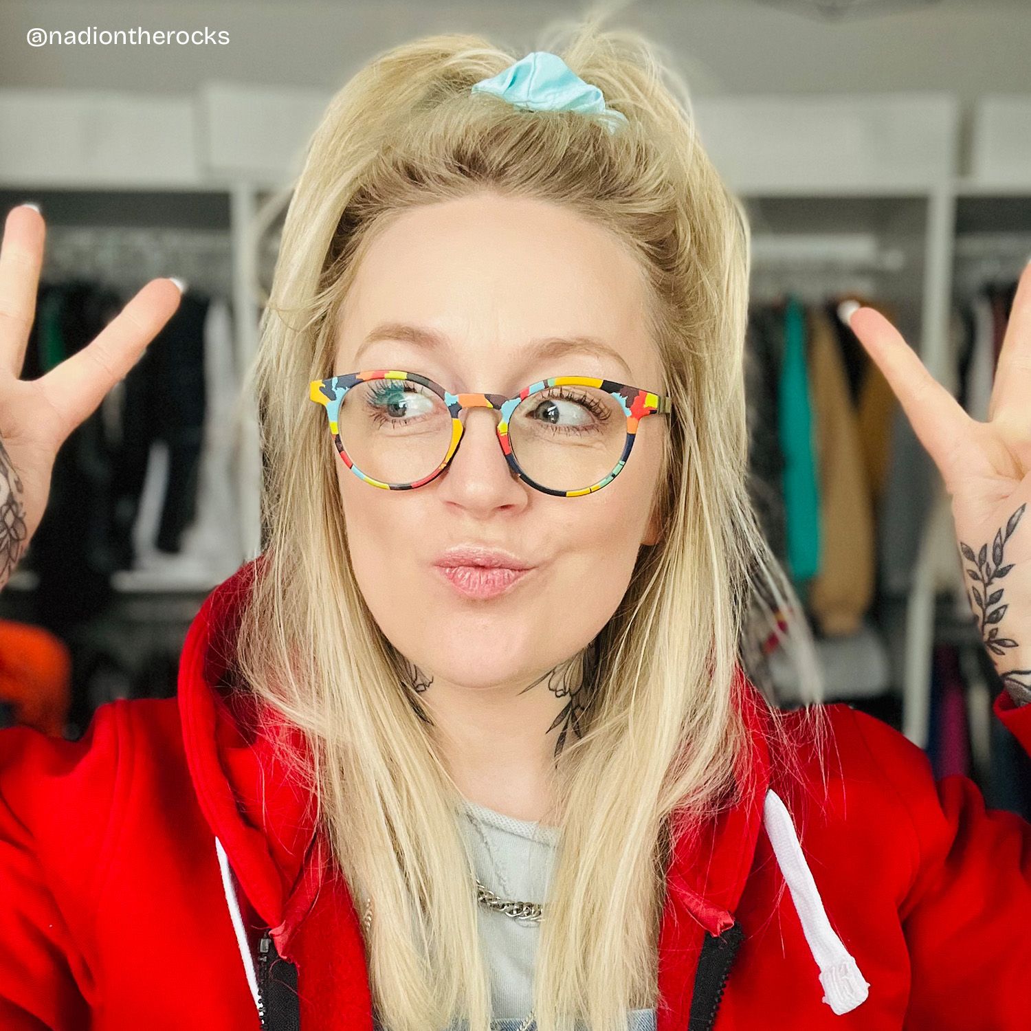 Minne Bunt Rund Brille6