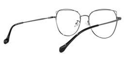 Denson Schwarz Cateye Brille3