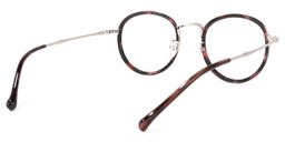 Yahya Blumendruck-Rosa Rund Brille1