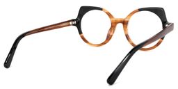 Gilbert Braun Schwarz Cat Eye Brille4