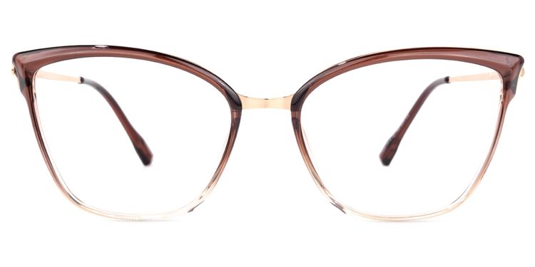 Imlah Braun Cateye Brille