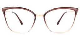 Imlah Braun Cateye Brille0