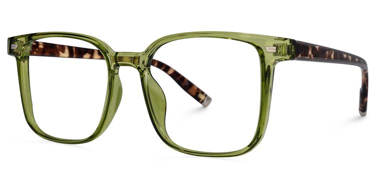 Undreaus Grün Quadratisch Brille