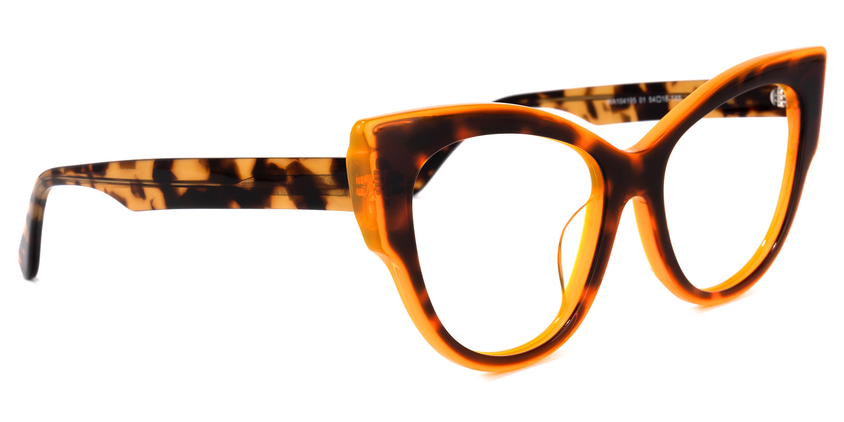 Sila Orange-Tortoise Cateye Brille2