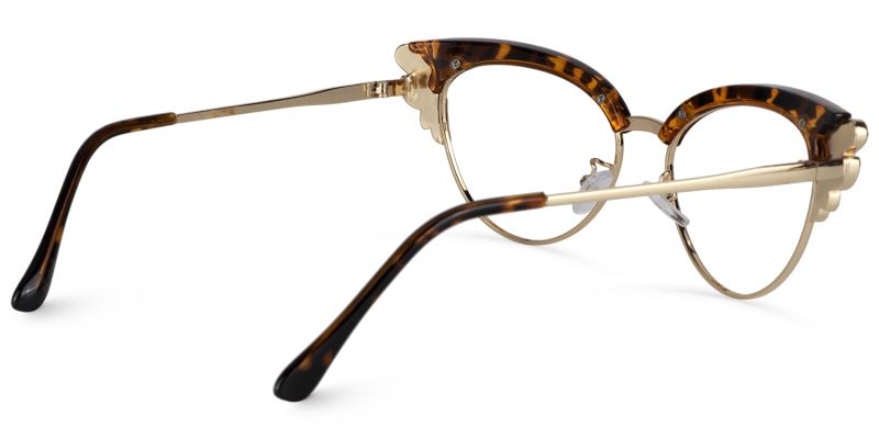Hearn Tortoise Cateye Brille4