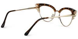 Hearn Tortoise Cateye Brille4