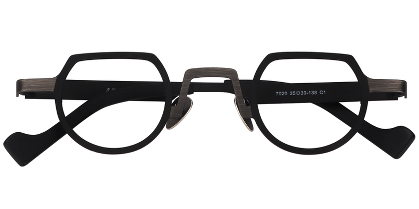 Timothy Schwarze Runde Brille1