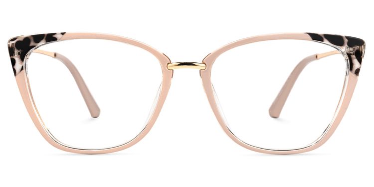 Christy Schwarz-Tortoise Cateye Brille