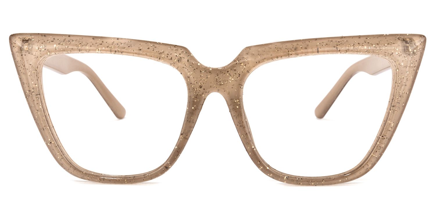 Phillip Beige Cateye Brille0