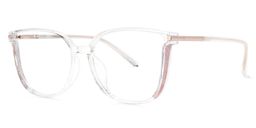 Walden Weiß Cateye Brille1
