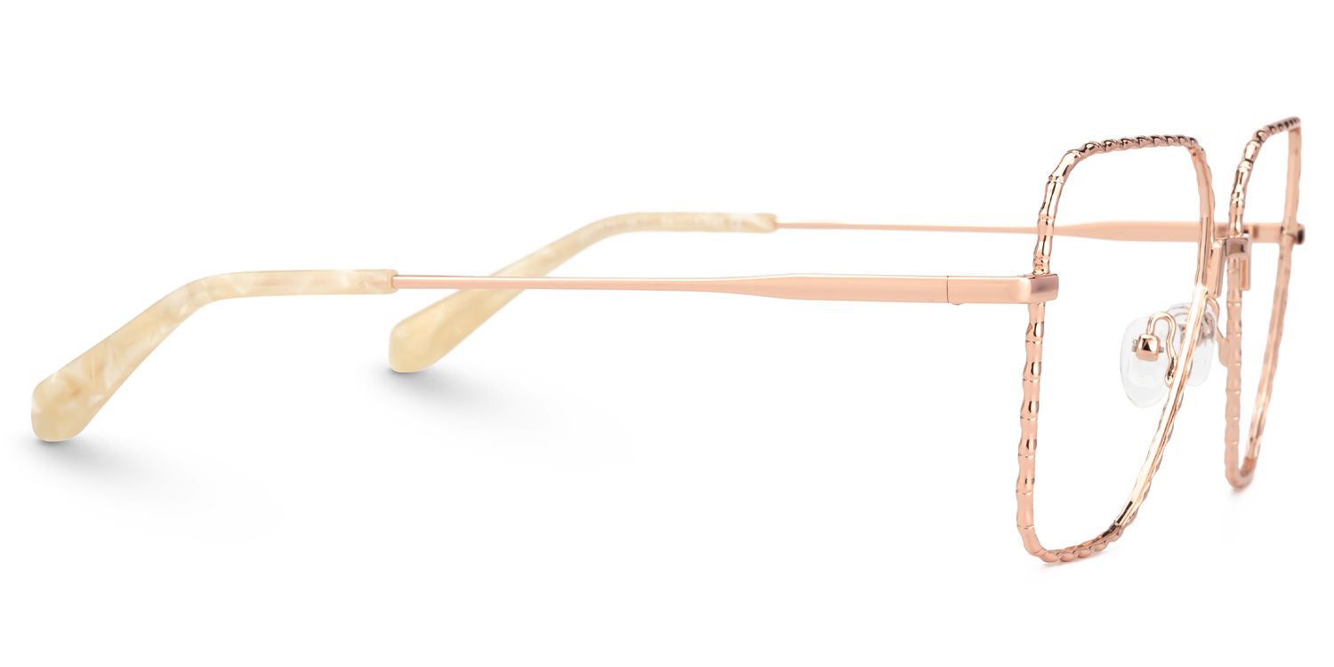 Teri Rosa-Gold Pilot Brille3