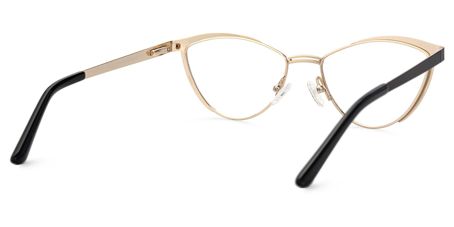 Sydney Schwarz Cat Eye Brille3