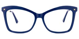 Isaebella Blau Schmetterling Brille0