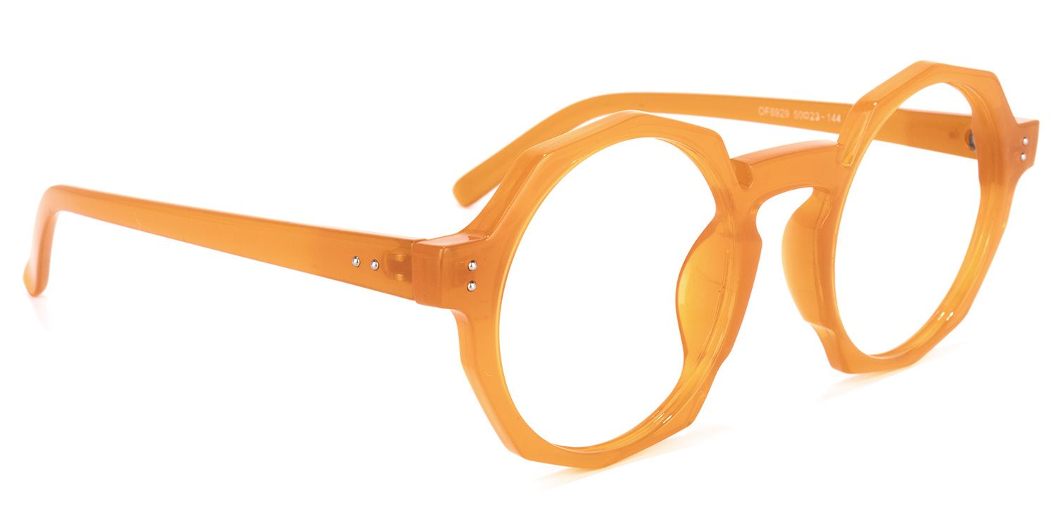 Goodwin Gelbe Geometrische Brille2
