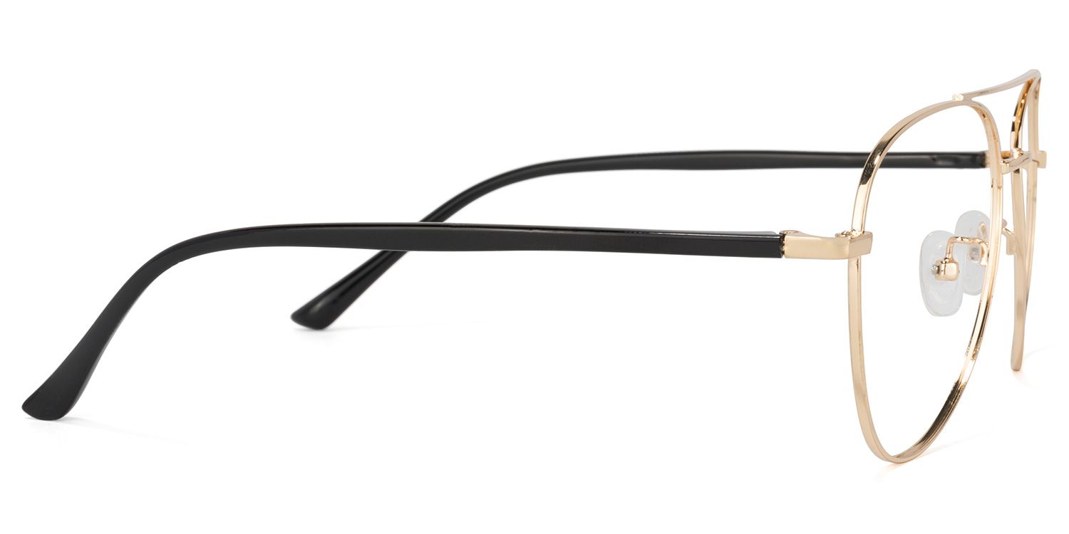 Paige Gold Pilot Brille3