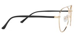 Paige Gold Pilot Brille3