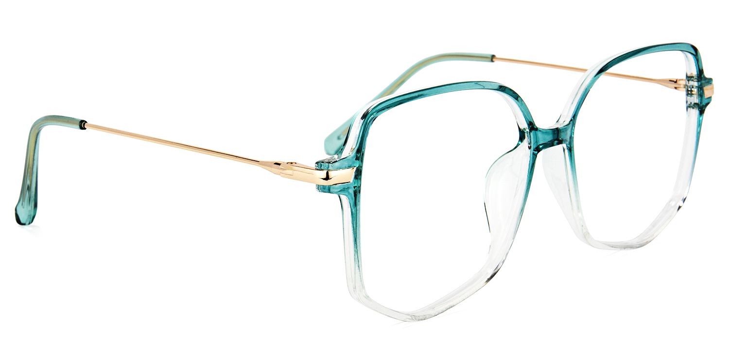 Payton Grün Geometrisch Brille2
