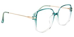 Payton Grün Geometrisch Brille2