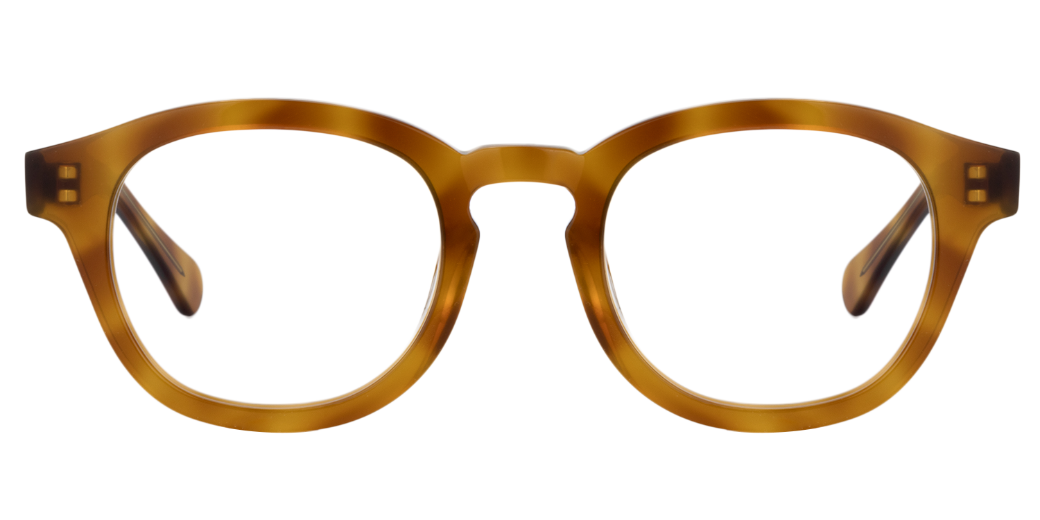 Caprice Braun-Tortoise Rund Brille0
