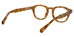 Caprice Braun-Tortoise Rund Brille3