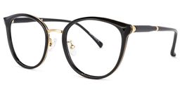Zabrina Schwarz Cateye Brille1
