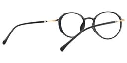 Billy Schwarz Rund Brille3