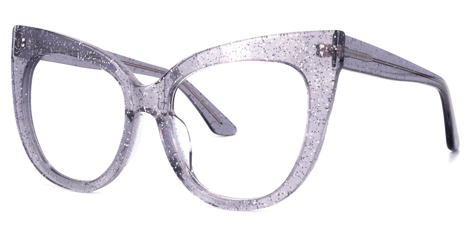 Trenton Graue Klar Brille1