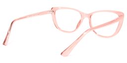 Qamar Rosa Klar Cateye Brille4