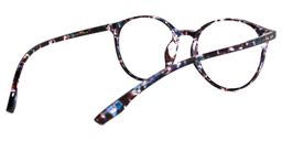 Perdita Blaue Tortoise Runde Brille3
