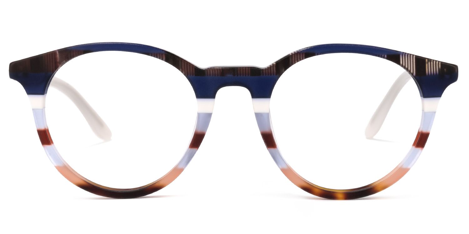 Abbra Braune Cateye Brille0