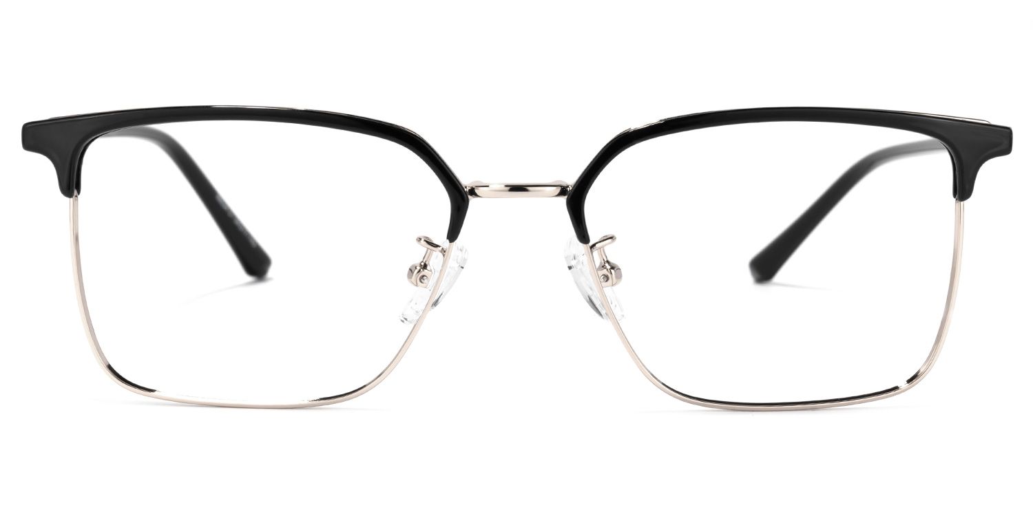 Gisela Schwarz Rechteckig Brille0