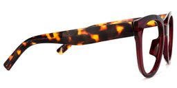 Harell Braune Quadratische Brille3