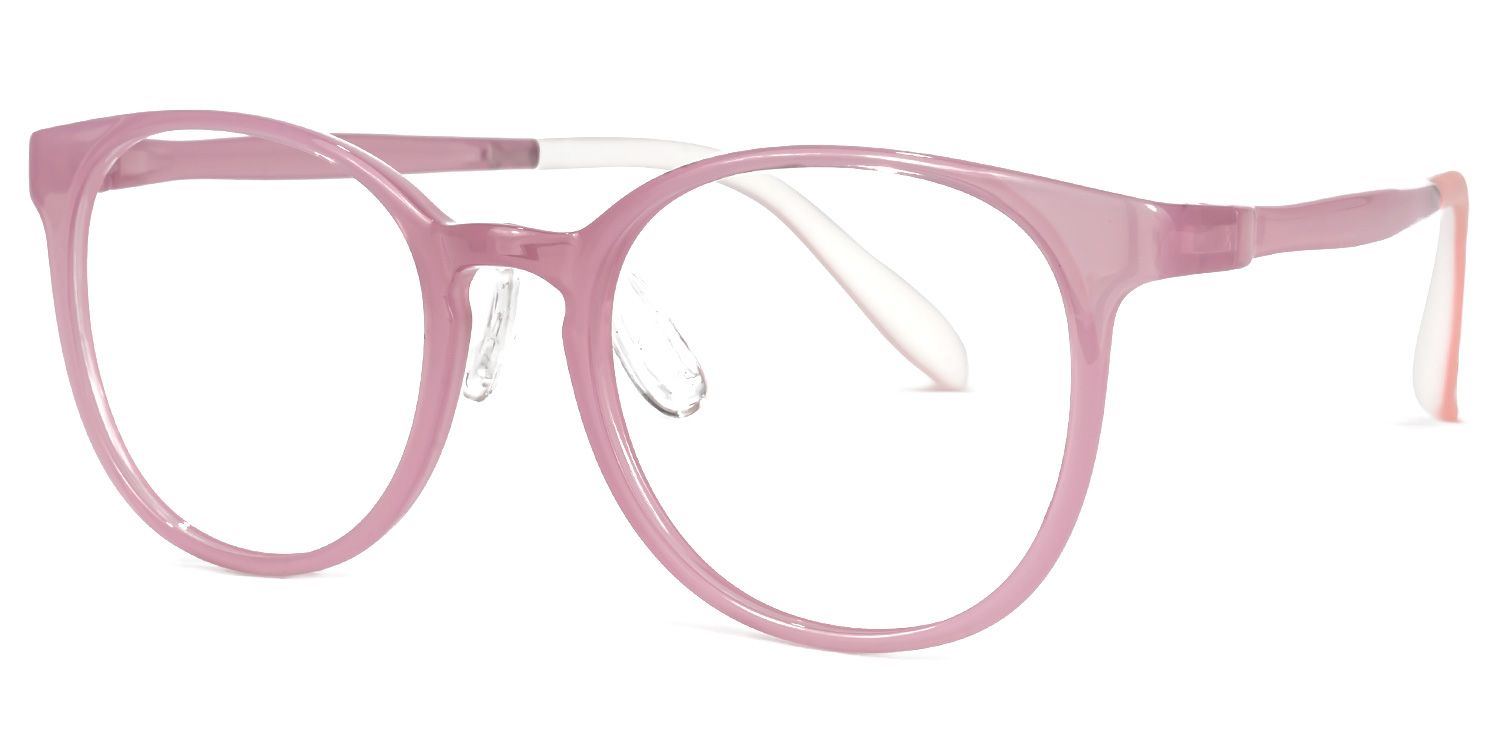 Hades Rosa Rund Brille (Alter 4-7)1