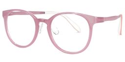 Hades Rosa Rund Brille (Alter 4-7)1
