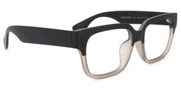 Colin schwarz grau rechteckige Brille2