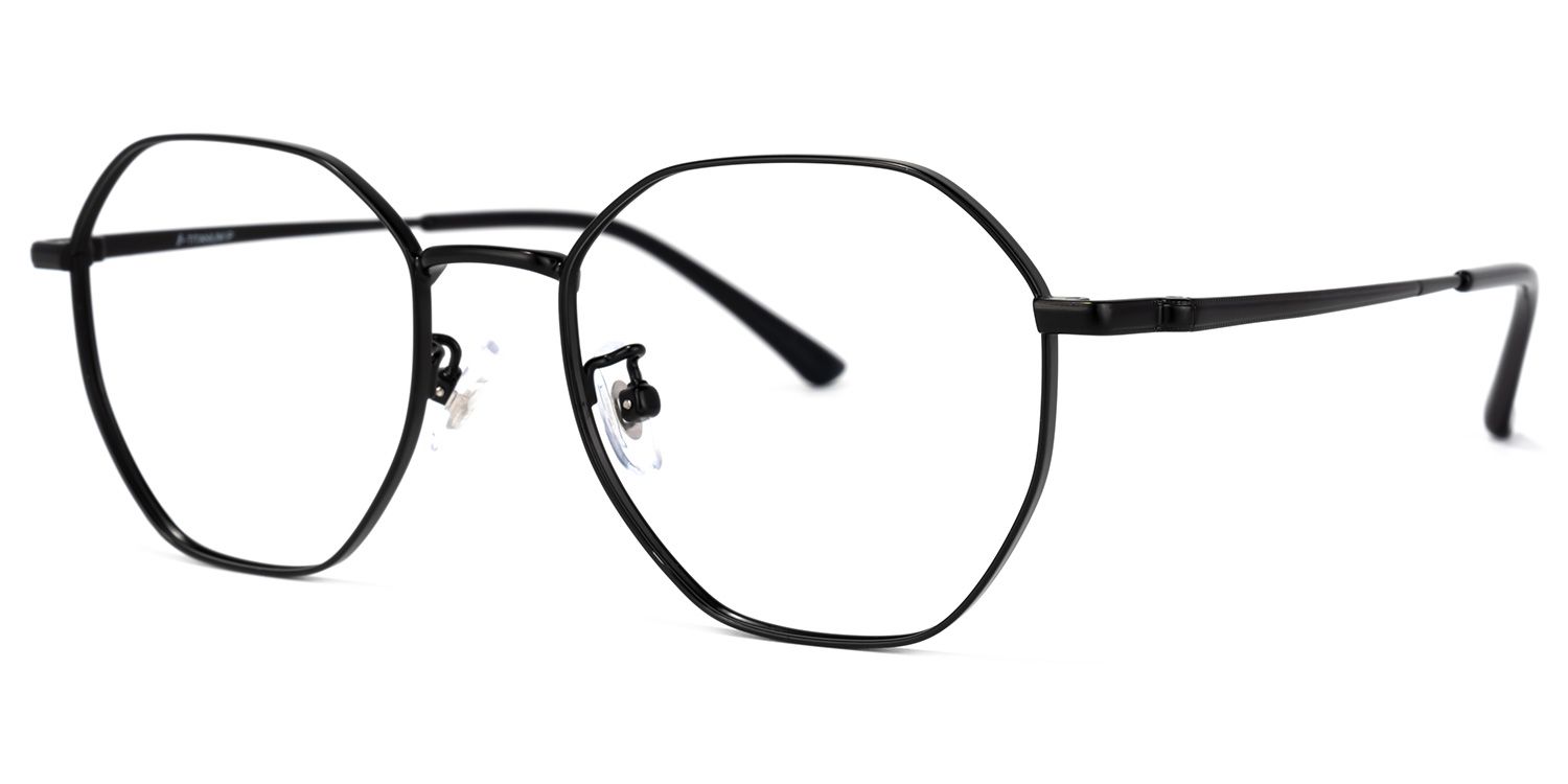 Ware Schwarz Geometrische Brille1
